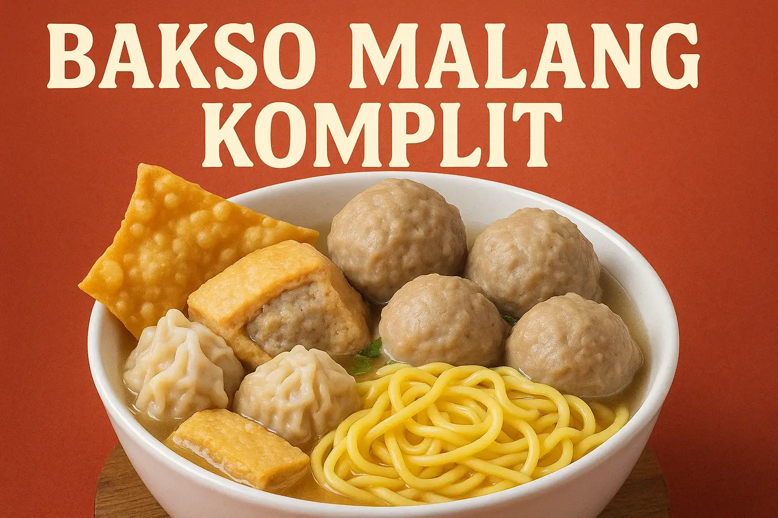 Bakso Malang Komplit