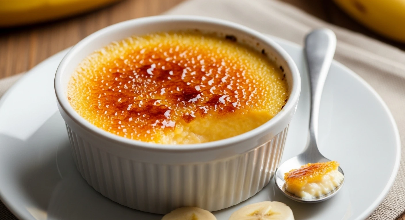 Crème Brûlée Kolak Pisang