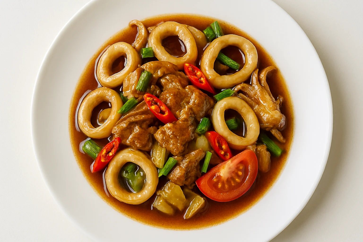 Cumi Saus Tiram