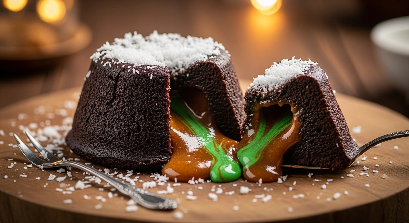 Klepon Lava Cake