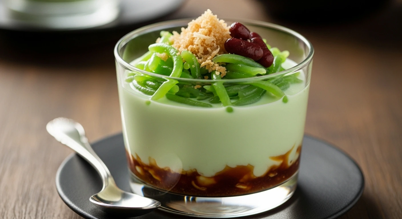 Panna Cotta Cendol