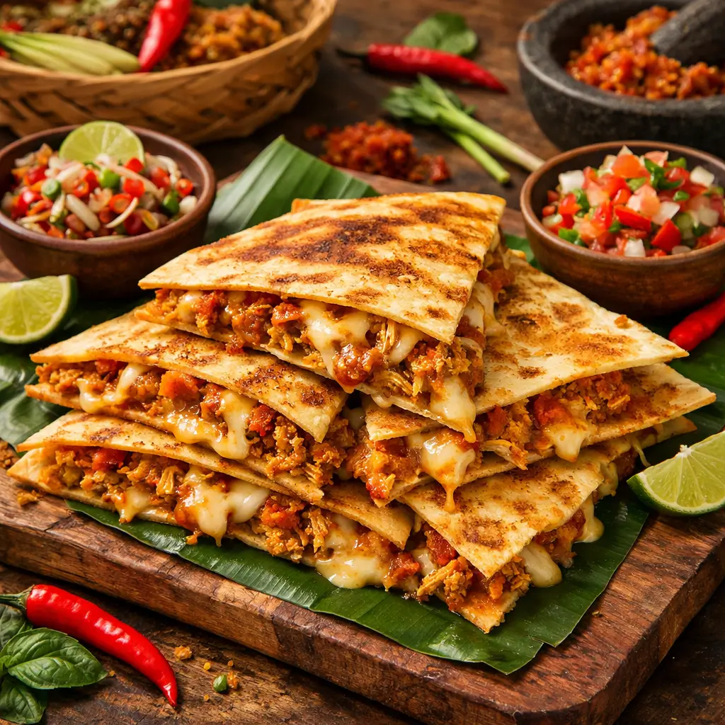 Quesadilla Ayam Betutu